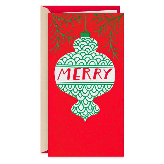 Wishing You Little Joys Money Holder Christmas Card, , large image number 1