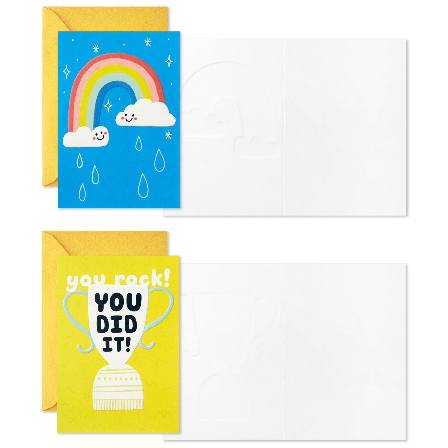 Bright and Cheery Kids Assorted Boxed Encouragement Cards Card Front with Sentiment image number 3