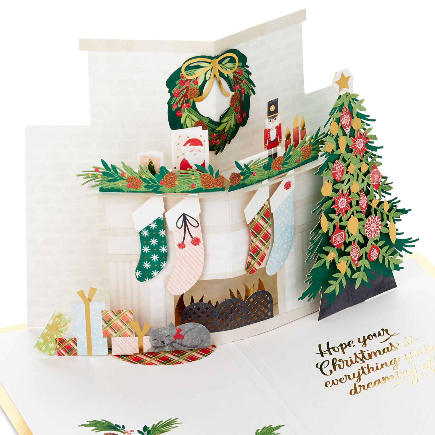Let Your Heart Be Light 3D Pop-Up Christmas Card for only USD 12.99 | Hallmark