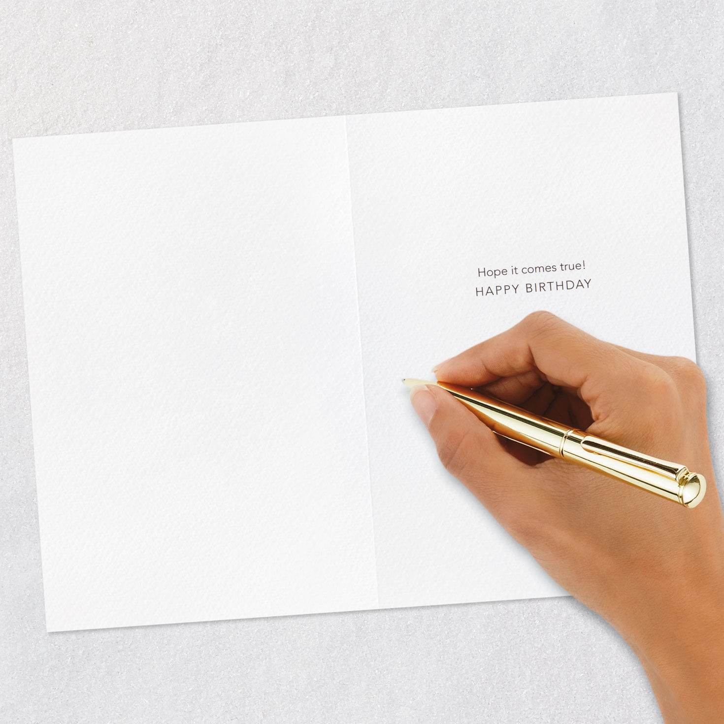 Quilling Cake and Flowers Birthday Card Signing card image number 6