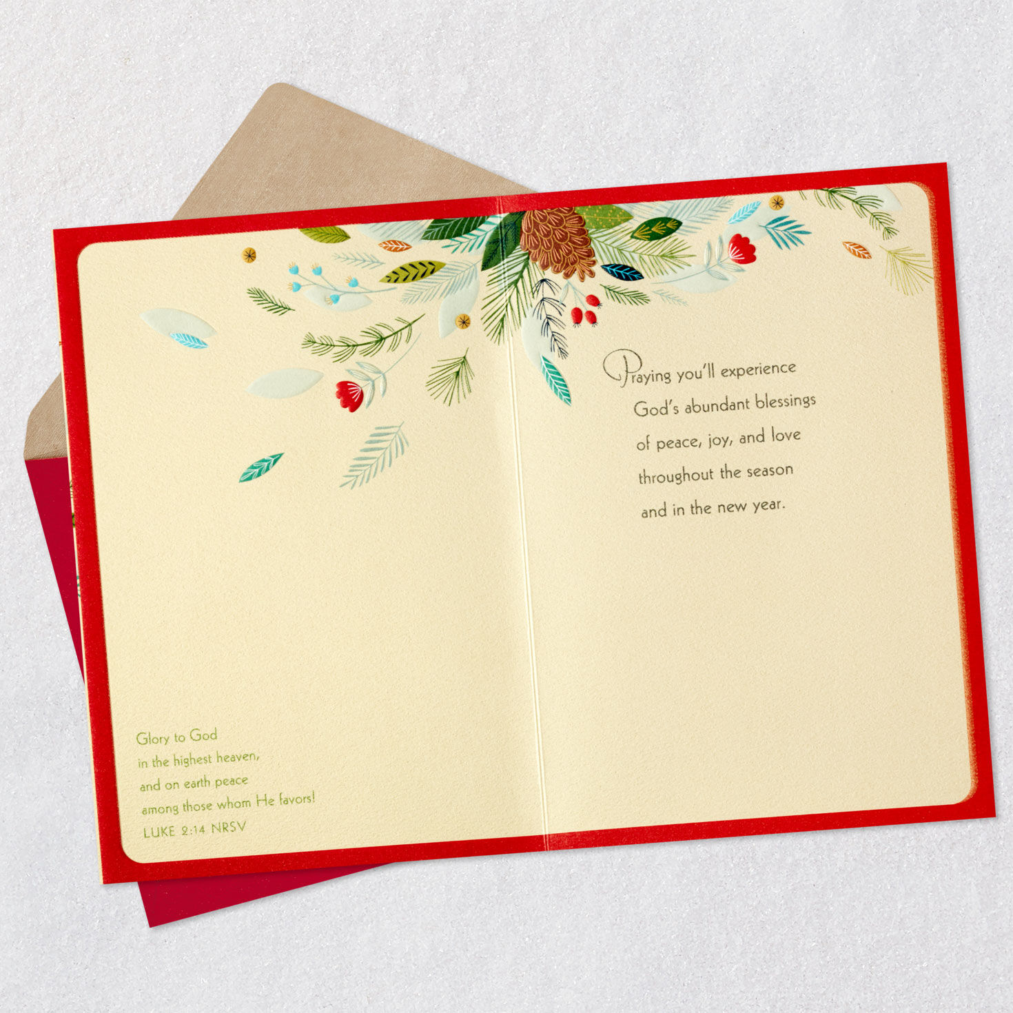 Thinking of You Religious Christmas Card for Sister, , large image number 4