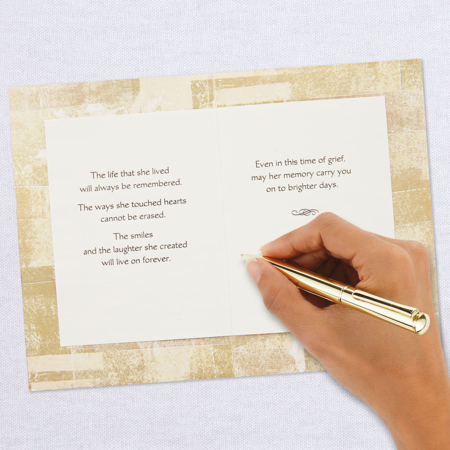 Your Mother's Memory Lives On Sympathy Card - Greeting Cards | Hallmark