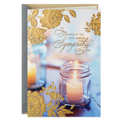 May God's Presence Comfort You Religious Sympathy Card, 