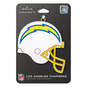 NFL Los Angeles Chargers Football Helmet Metal Hallmark Ornament, , large image number 4