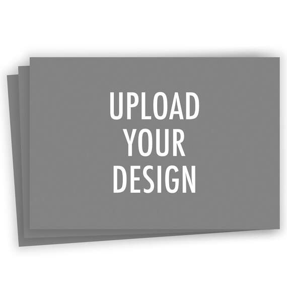 Create Your Own Horizontal Flat Photo Card, , large image number 1