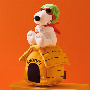 Peanuts® Snoopy Flying Ace Plush With Sound and Motion, 12"