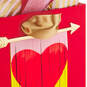 7.7" Heart Banner Medium Square Valentine's Day Gift Bag With Tissue Paper, , large image number 4