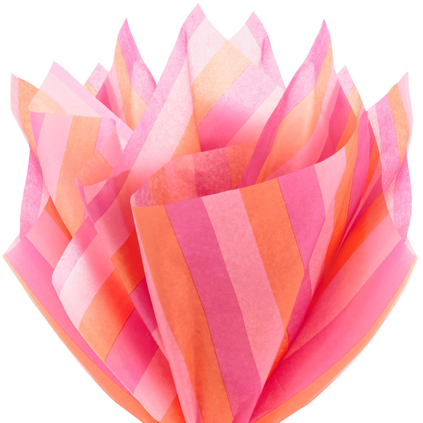 Warm Horizontal Stripes Tissue Paper, 6 sheets for only USD 1.99 | Hallmark