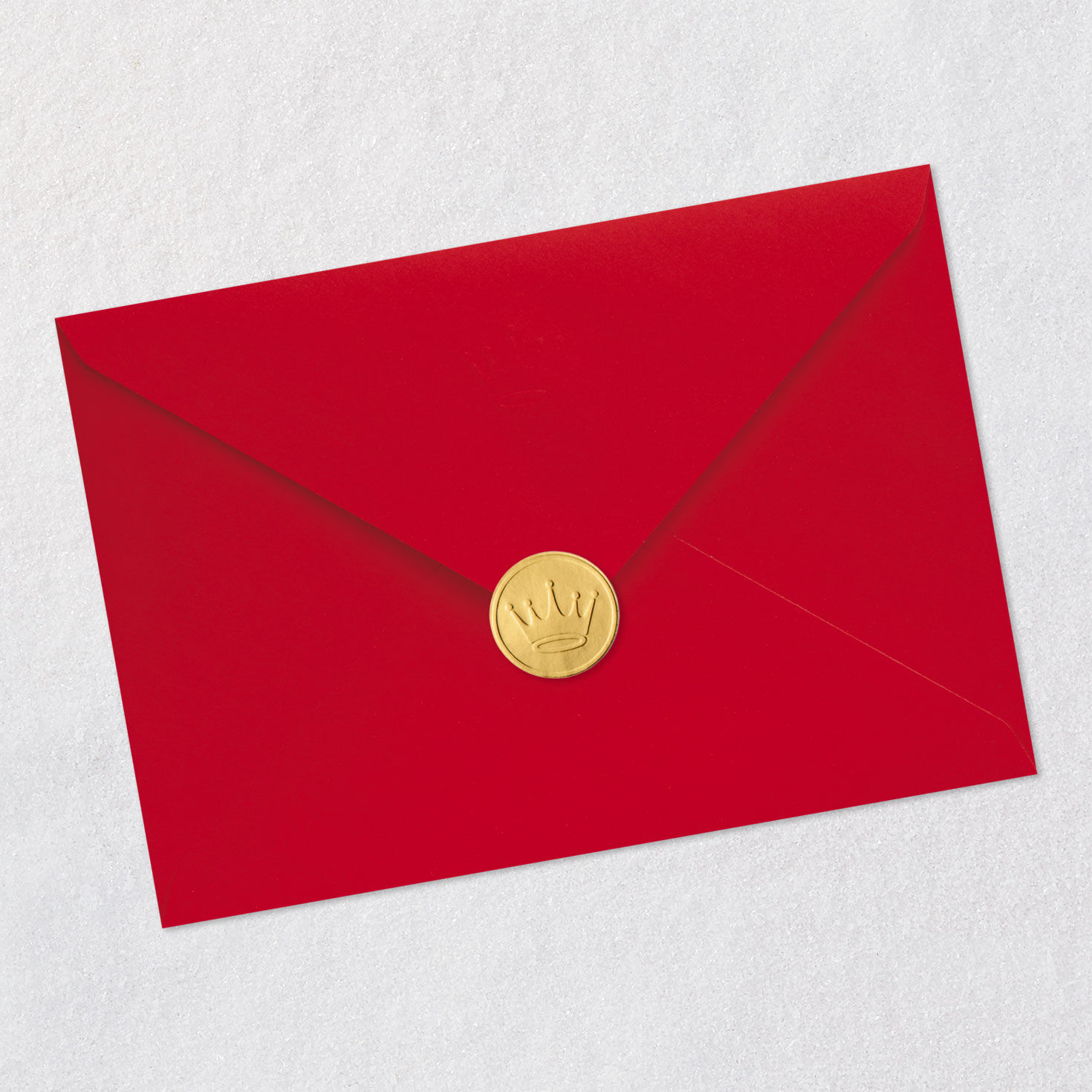 Pink, Blue and Red Watercolor Heart Valentine's Day Card Envelope Back with Seal image number 8