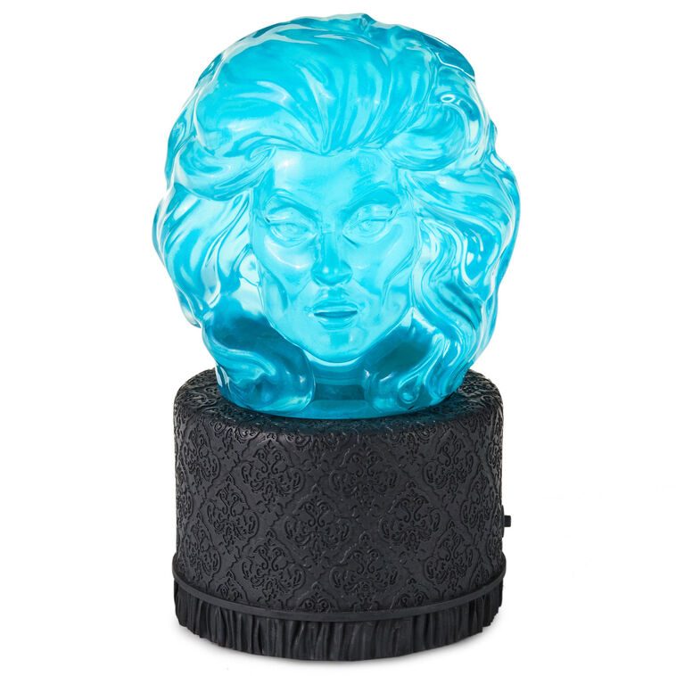 Disney The Haunted Mansion Madame Leota Shaped Water Globe With Light and Sound
