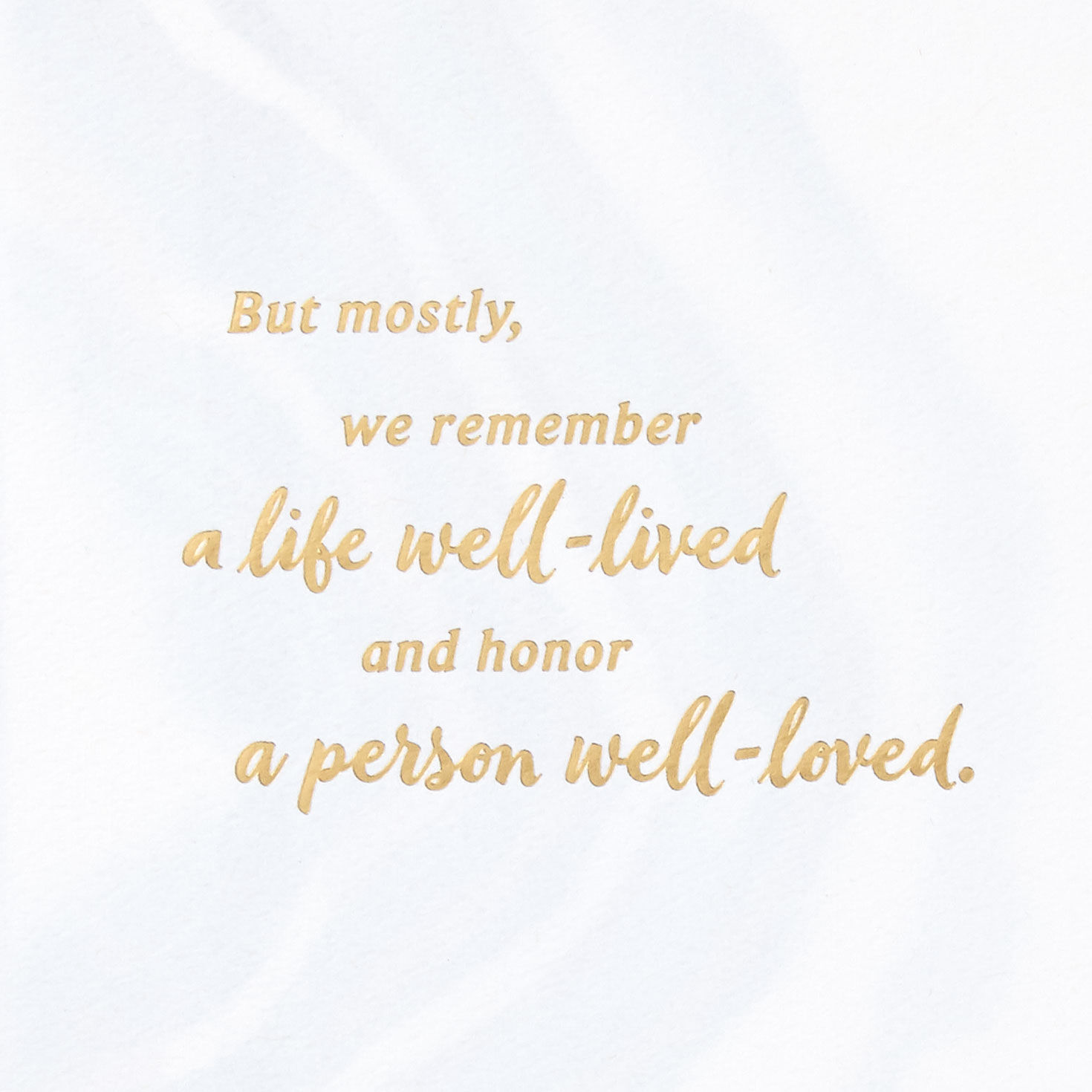 Blue Agate Sympathy Card Sentiment image number 2