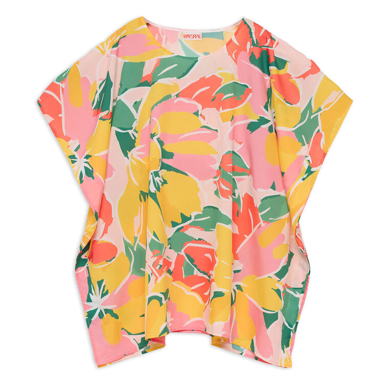 WerkShoppe Dahlia Garden Halftan Cover-Up Dress