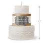 Three-Tier Wedding Cake Personalized Ornament, , large image number 3