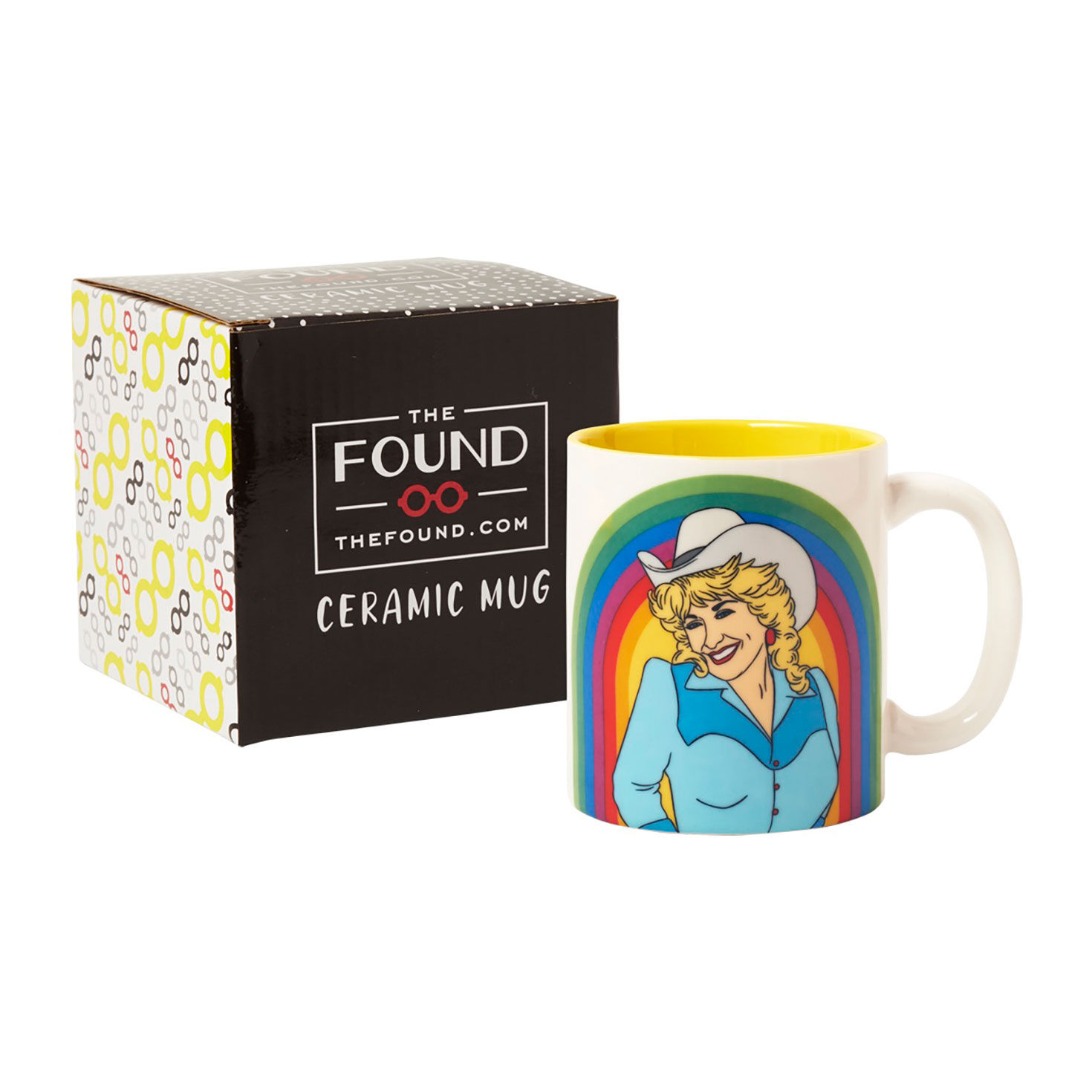 The Found Dolly Parton Rainbow Mug, 12 oz. for only USD 17.99 | Hallmark