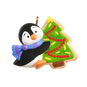 Mini Petite Penguins A Christmas Cookie Ornament, 0.94", , large image number 8
