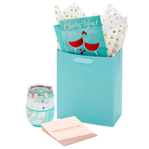 A Toast to Friendship Birthday Gift Set, 