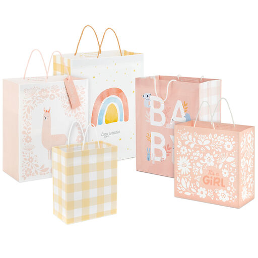 Sweet Baby Girl Gift Bag Collection, 