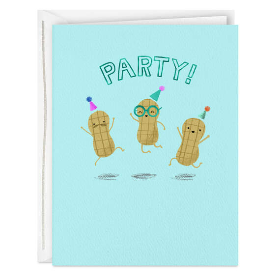 Time to Get a Little Nutty Funny Birthday Card, , large image number 1