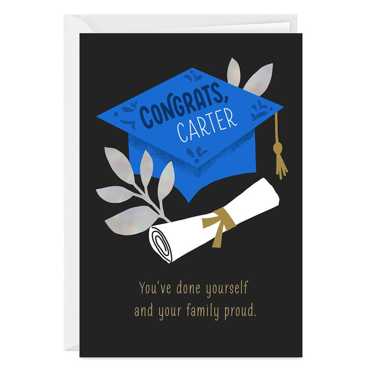 Proud Family Custom Graduation Card