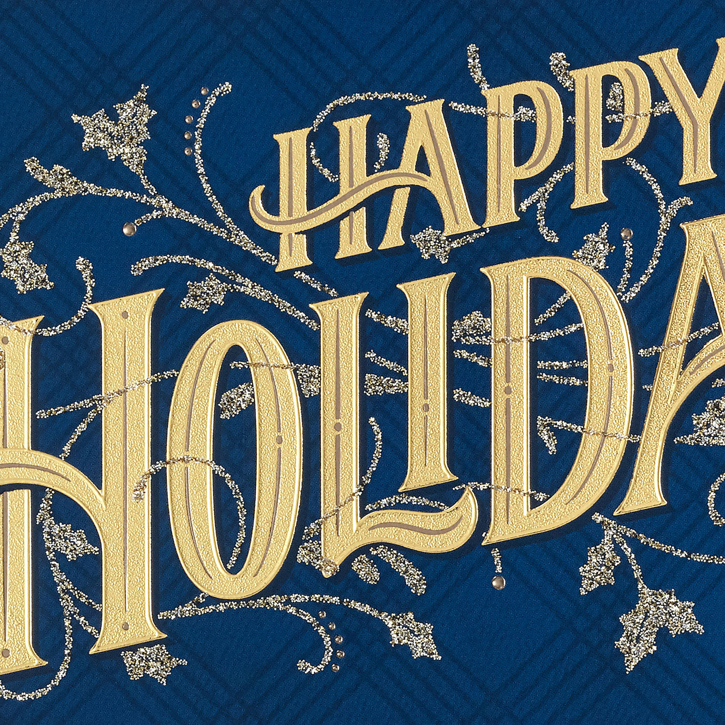 Sparkling Navy Boxed Christmas Card Pack cover detail image number 4