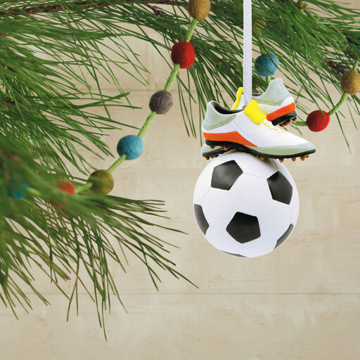 Soccer Ball and Cleats Hallmark Ornament, 