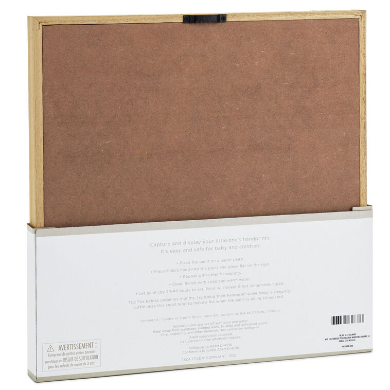 Best Mommy Hands Down Wood Sign Handprint Kit, , large image number 3