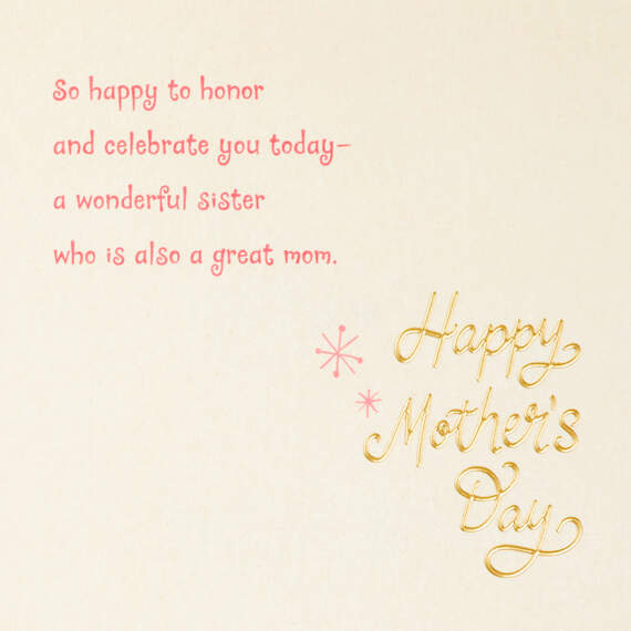 Celebrating You Religious Mother's Day Card for Sister, , large image number 2
