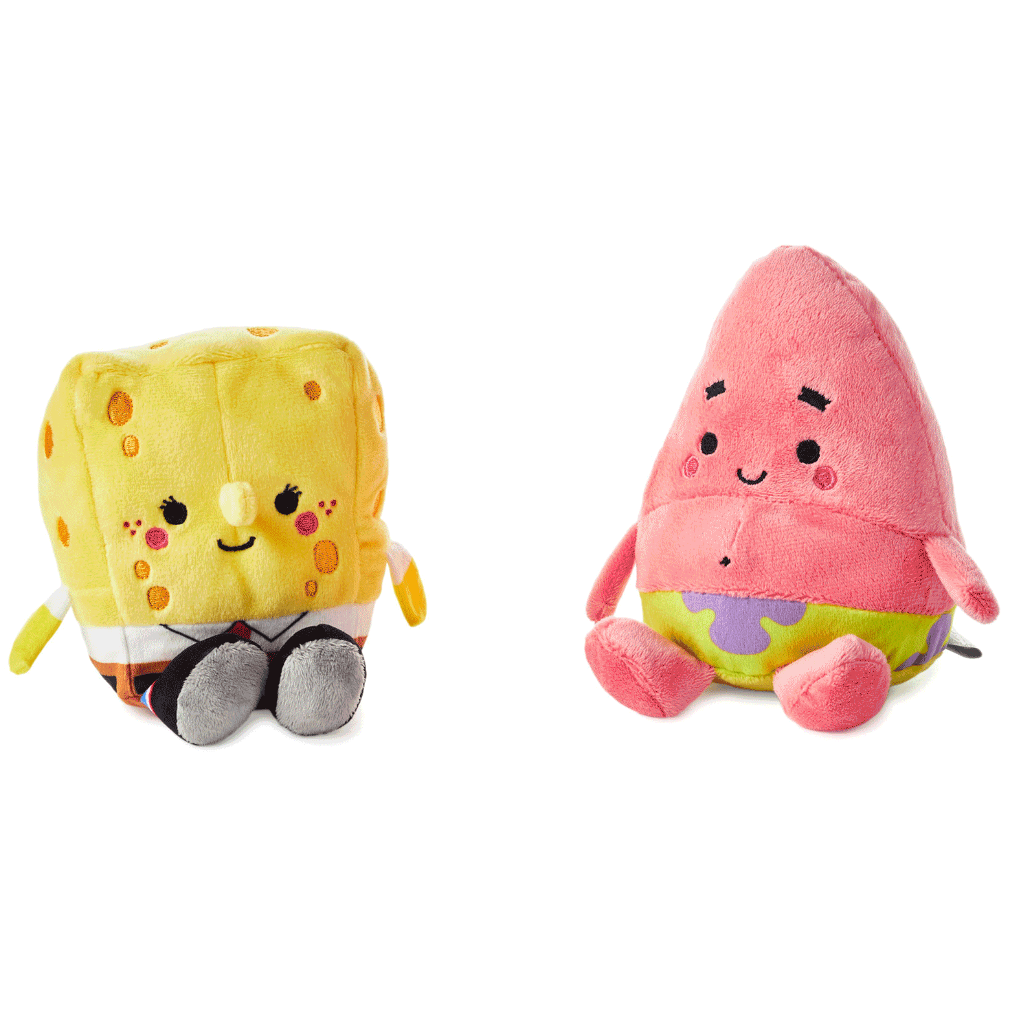 Better Together Nickelodeon SpongeBob and Patrick Magnetic Plush Pair, 5.75", , large image number 2