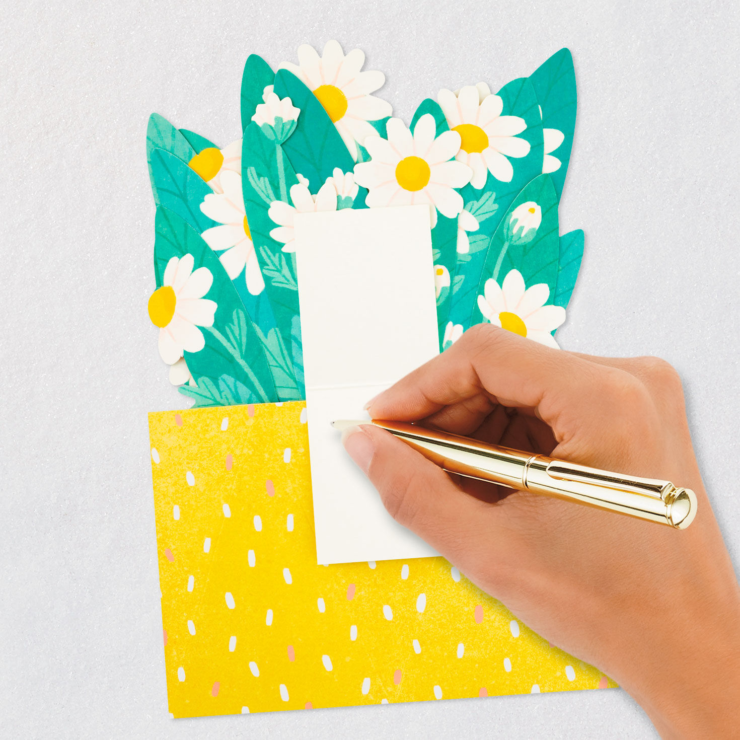 Daisy Bouquet 3D Pop-Up Mother's Day Card for Mom, , large image number 6