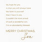 Dove and Trees Son Christmas Card sentiment image number 3