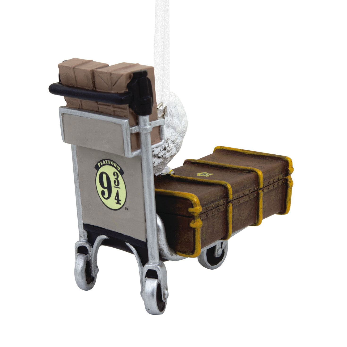 Harry Potter™ Luggage Trolley With Hedwig™ Hallmark Ornament for only USD 11.49 | Hallmark