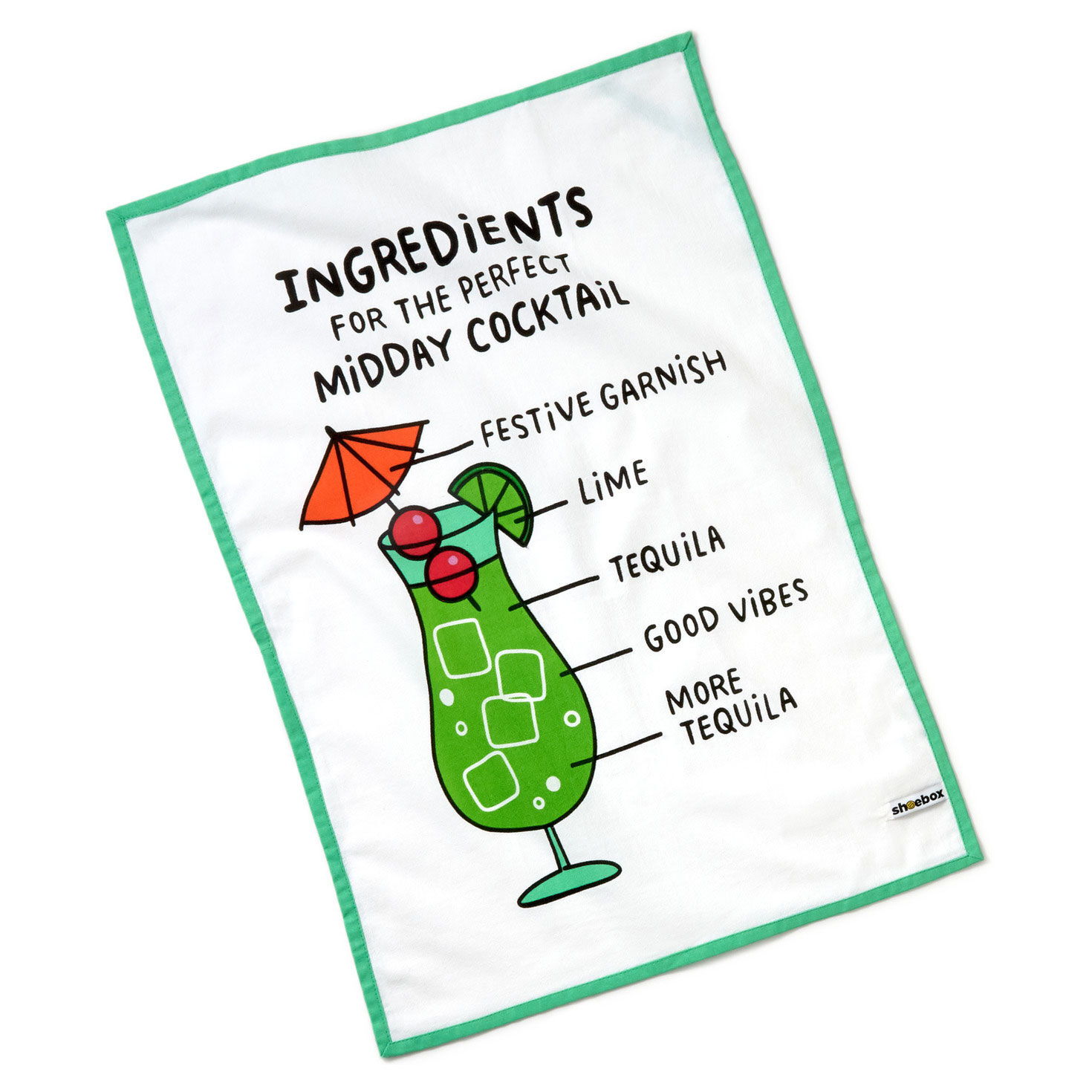 Midday Cocktail Funny Tea Towel, 18x26 for only USD 14.99 | Hallmark