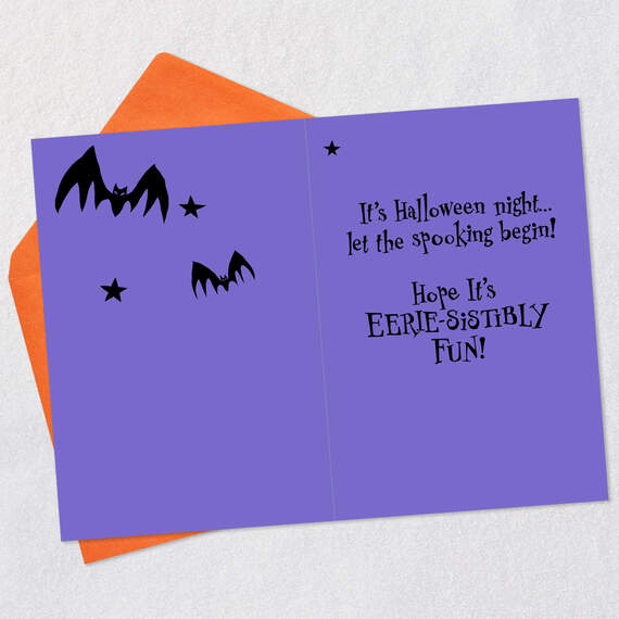 Let the Spooking Begin Halloween Card, , large image number 3