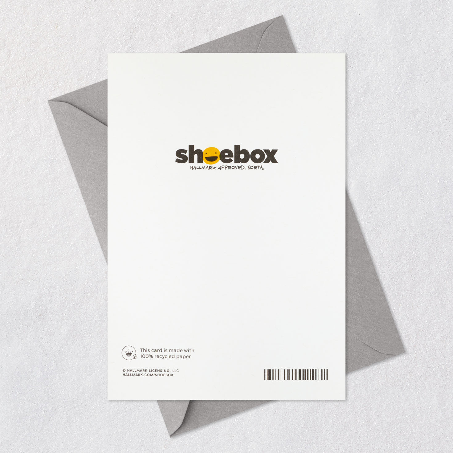 Lettering Funny Boss's Day Card From All Card Back with Envelope image number 7