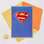 Superman S-Shield on Blue Friendship Card Card Front with Envelope and Gold Seal image number 5