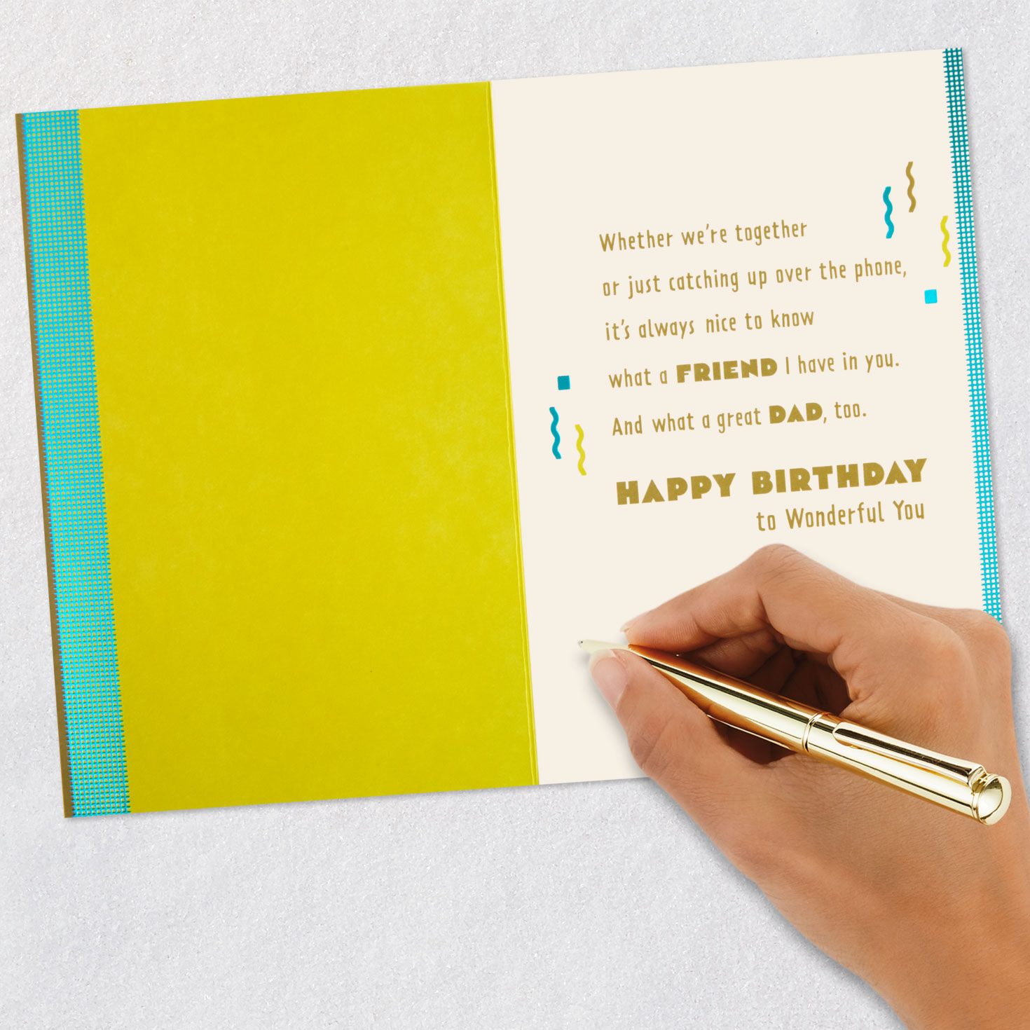 You're Both a Great Dad and a Friend Birthday Card, , large image number 6