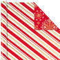 Red and Gold 3-Pack Reversible Christmas Wrapping Paper, 120 sq. ft., , large image number 5