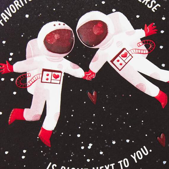 Love You to the Moon and Back Romantic Valentine's Day Card, , large image number 4
