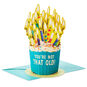 Flaming Candles on Cupcake Funny Pop-Up Birthday Card Pop-up Card with Envelope image number 1