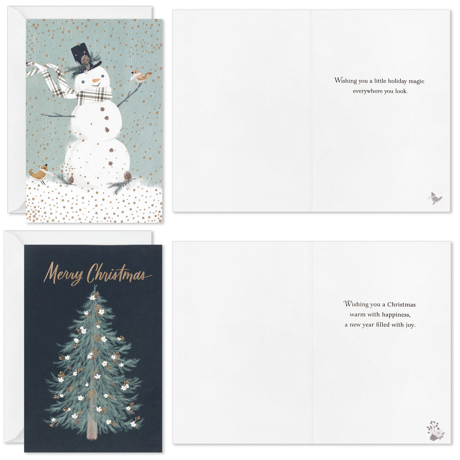 Rustic Elegance Boxed Christmas Cards Assortment, Pack of 24, , large image number 3