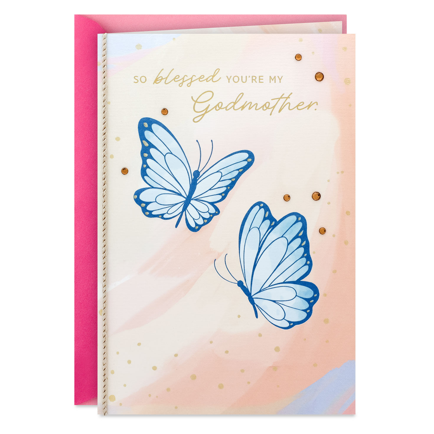 So Blessed By You Birthday Card for Godmother