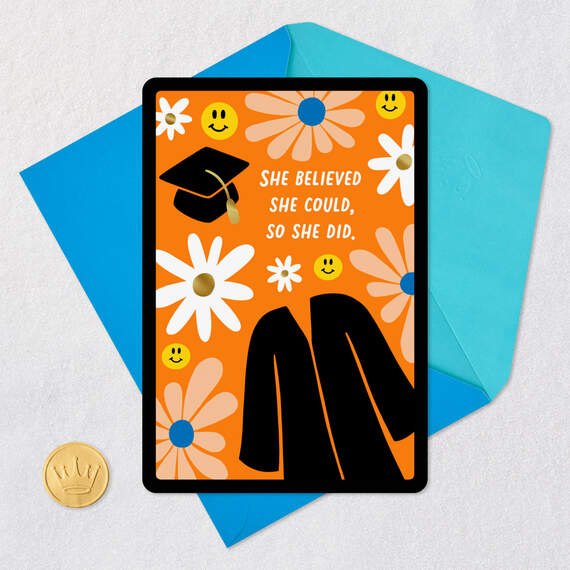She Believed She Could So She Did Venmo Graduation Card for Her, , large image number 7