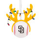 Padres Reindeer Baseball Christmas Ornament Front image number 1