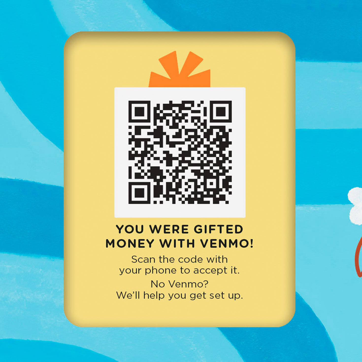 Good Thoughts Coming Your Way Venmo Thinking of You Card, , large image number 6