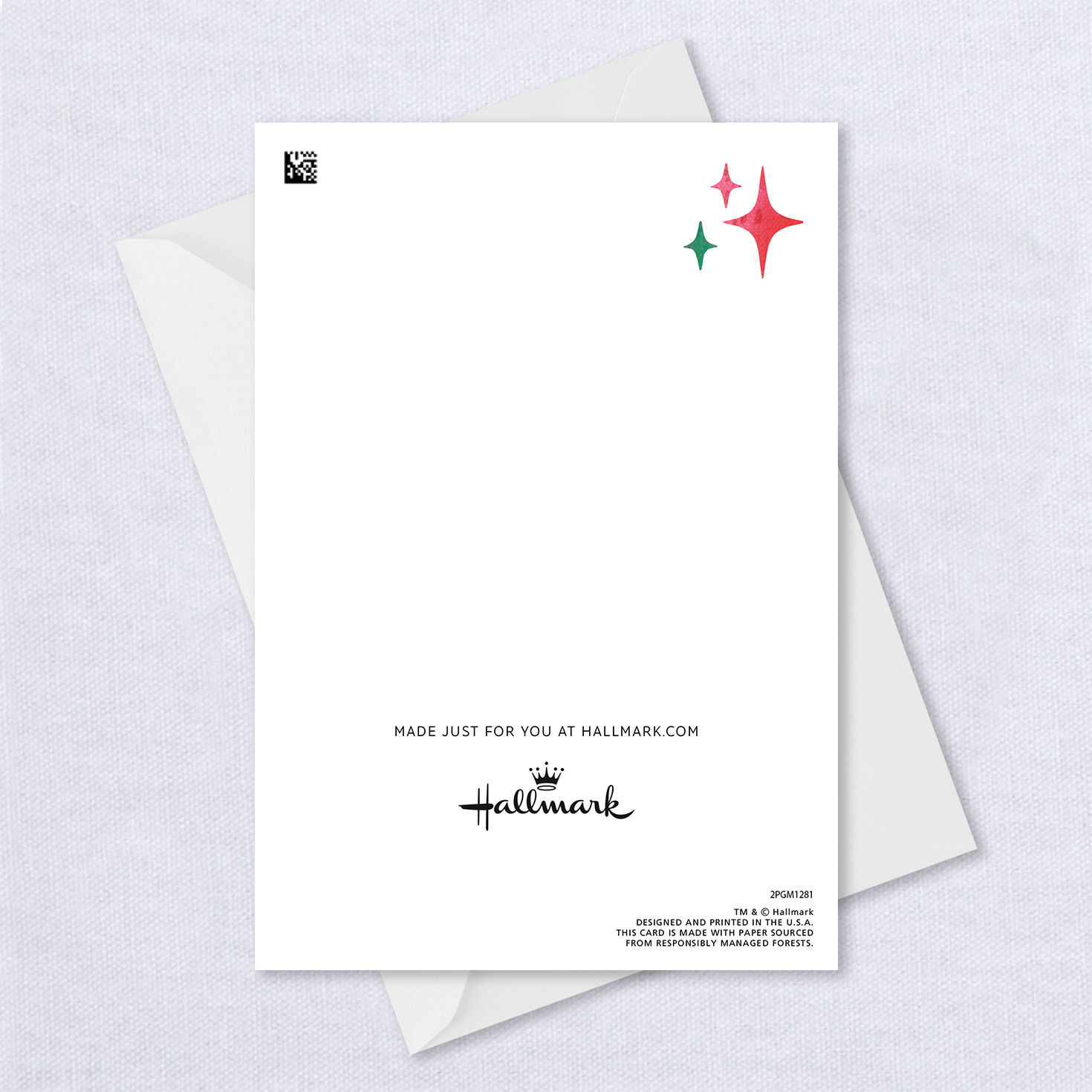 Personalized Red and Green Photo Collage Photo Card, , large image number 3