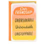 Unbreakable, Unbendable, Unstoppable Friendship Card, , large image number 1