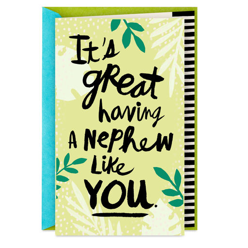 Celebrating You Father's Day Card for Nephew, 