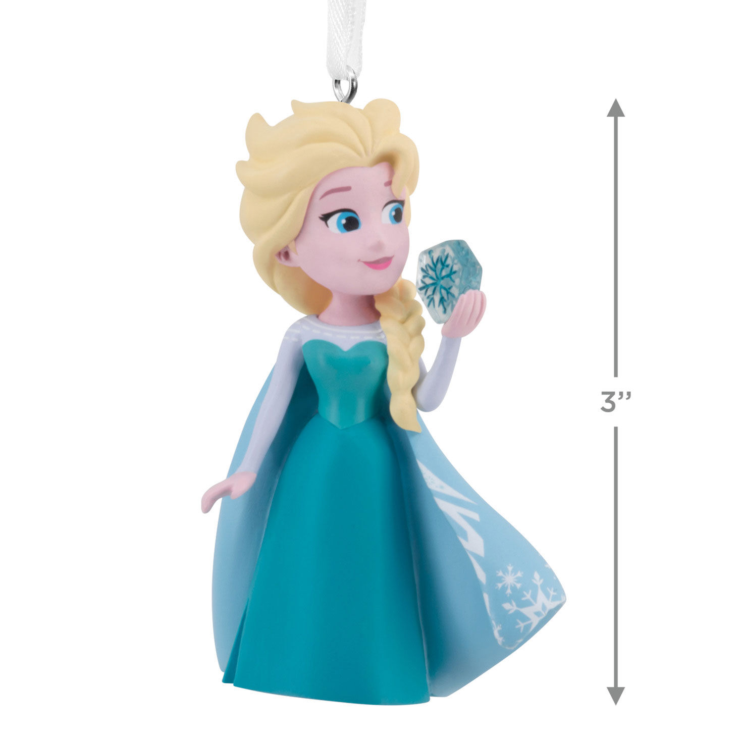 Disney Frozen Elsa Christmas Ornament measurement image number 3