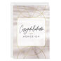 Personalized Gold Accents on Marble Design Card  image number 1