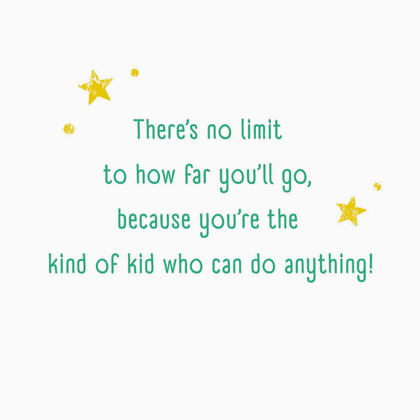 Orange Hot Air Balloon Encouragement Card for Kid Sentiment image number 2